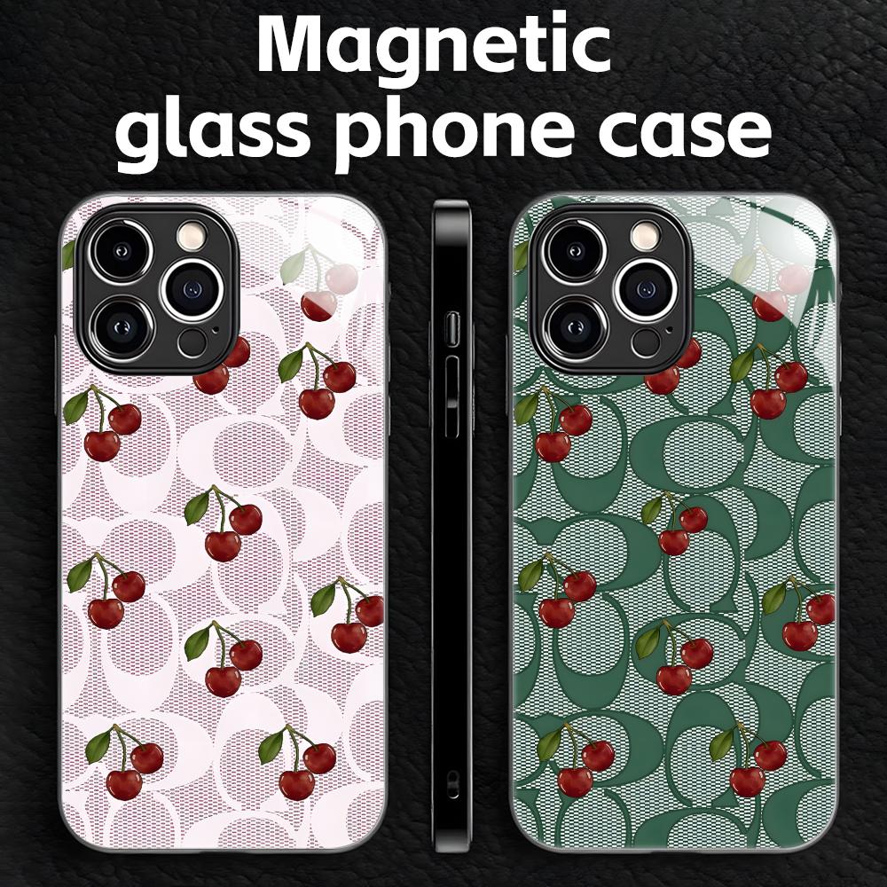 Phone Cases For Iphone 16 - Cherry Luxury Pattern Phone Case For