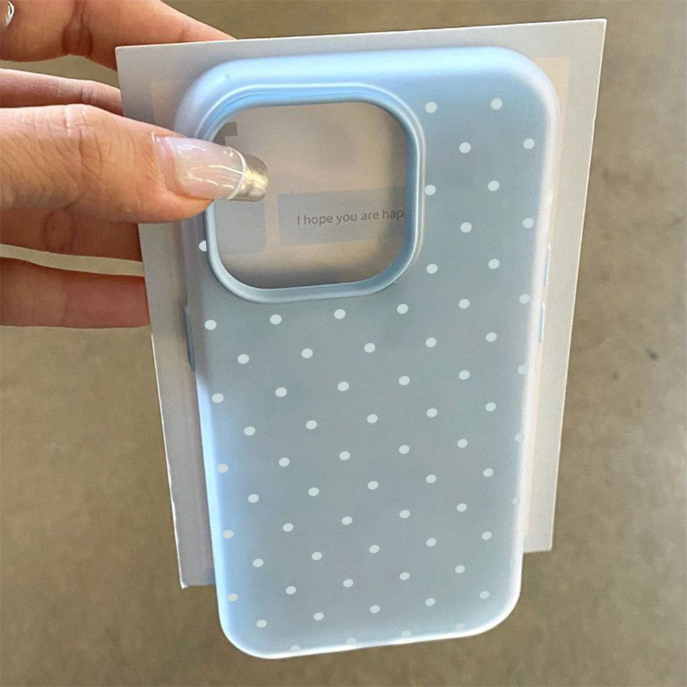Adorable Light Blue Polka Dot  - огляд і ціна Phone Cases Xr Iphone