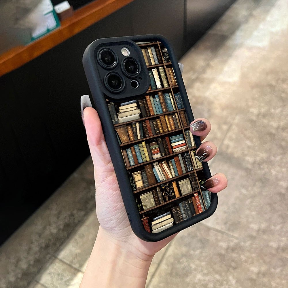 Book Shelf Creative Pattern Ph - огляд і ціна Phone Cases For Iphone 16