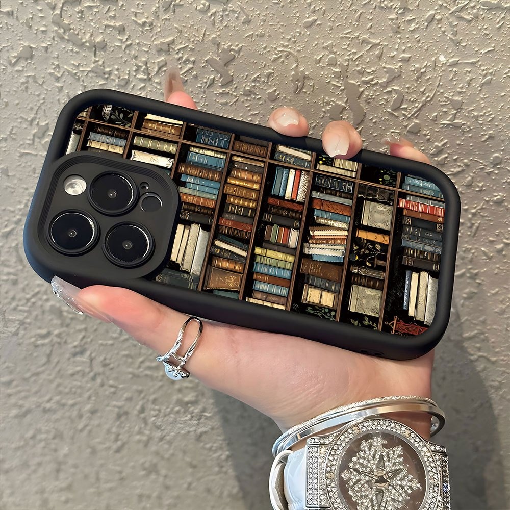 Book Shelf Creative Pattern Ph - огляд і ціна Phone Cases For Iphone 16