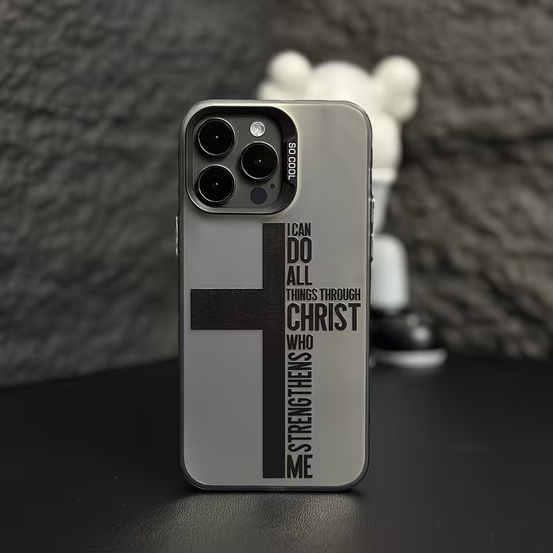 Anti Fingerprint Cross Bible P - огляд і ціна Phone Cases Xr Iphone