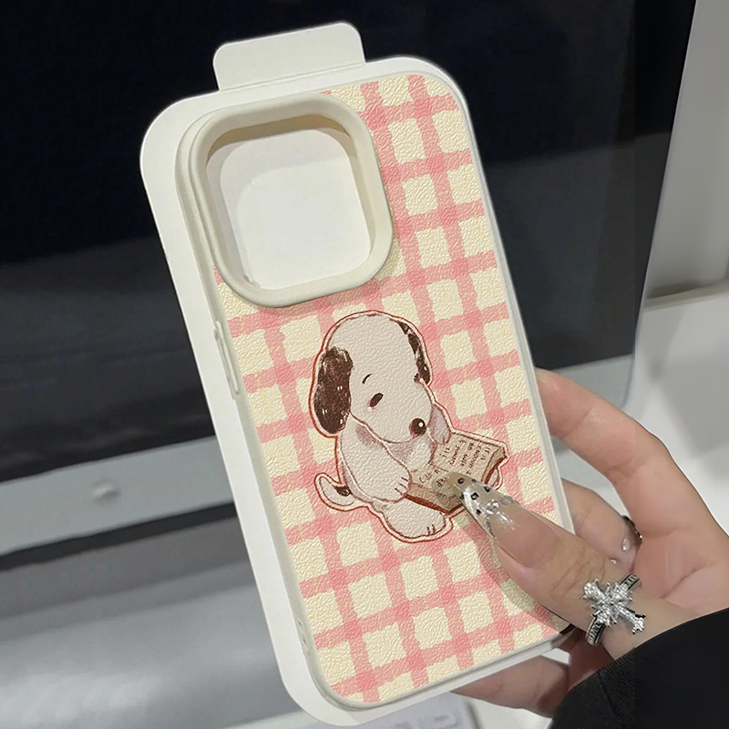 Cute Vintage Book Dog Litchi P - огляд і ціна Phone Cases Galaxy A16 5G
