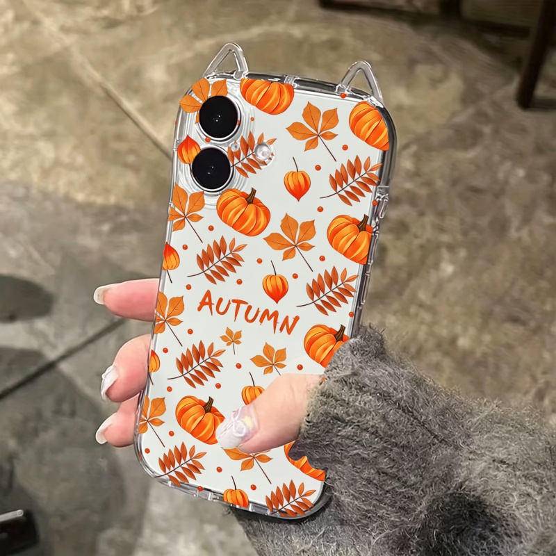 Autumn Pumpkin Falling Leaves  - огляд і ціна Phone Cases For Iphone 16