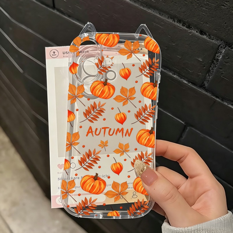 Autumn Pumpkin Falling Leaves  - огляд і ціна Phone Cases For Iphone 16
