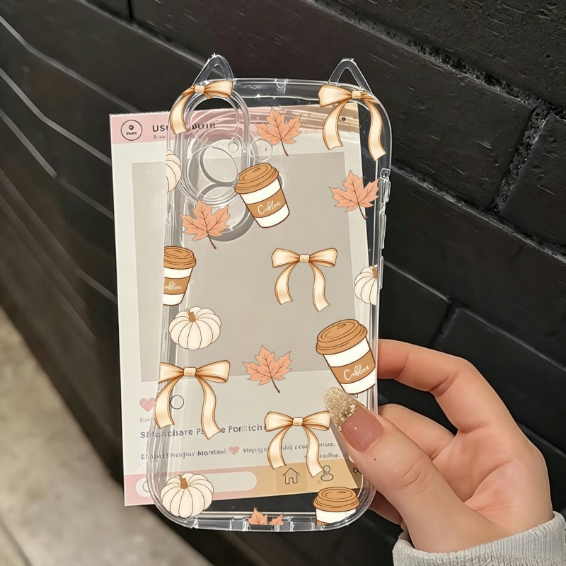 Autumn Pumpkin Falling Leaves  - огляд і ціна Phone Cases For Iphone 16