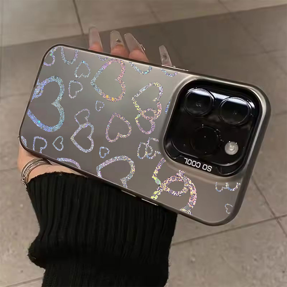 Colorful Heart Print Case For  - огляд і ціна Phone Cases For Iphone 16