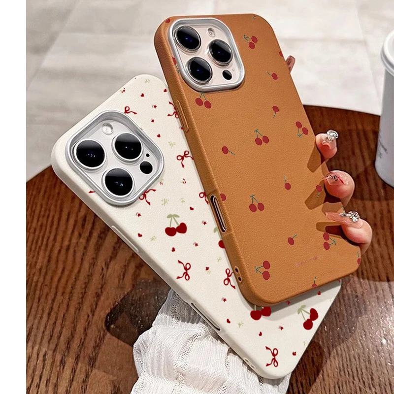 INS Cute Cartoon Cherry Patter - огляд і ціна Phone Cases Xiaomi 15