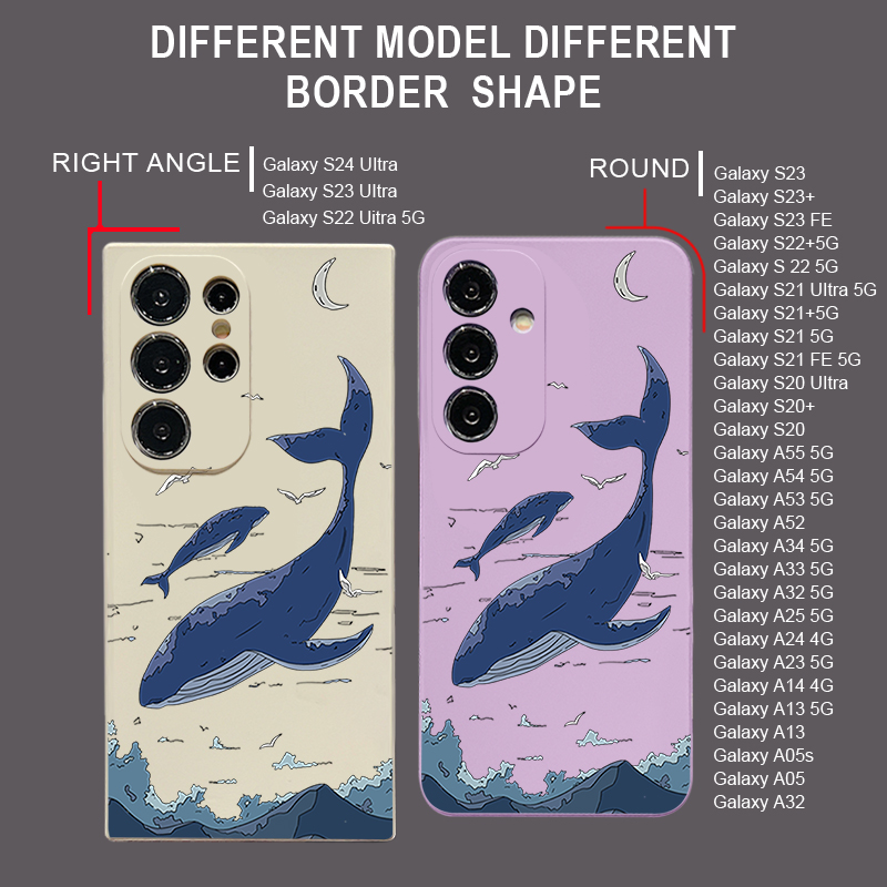 Whales Phone Case For Samsung  - огляд і ціна Phone Cases Galaxy A16 5G
