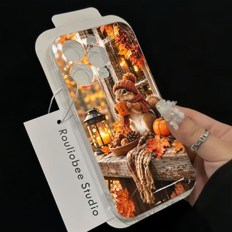 Cartoon Animal Squirrel Silico - огляд і ціна Phone Cases For Iphone 16