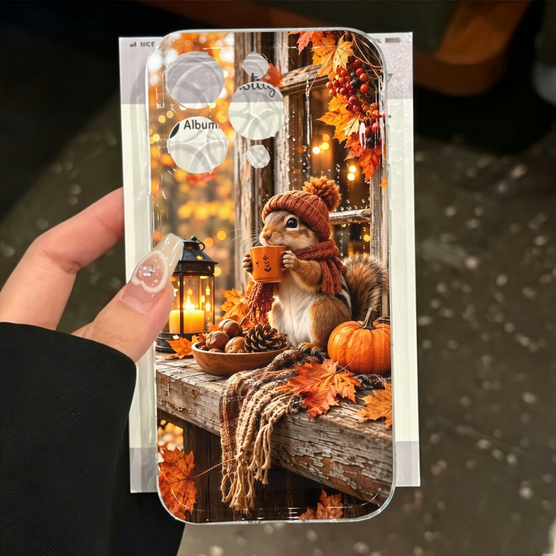 Cartoon Animal Squirrel Silico - огляд і ціна Phone Cases For Iphone 16